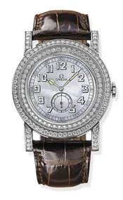 Omega - 5775.71.02 Museum Collection N° 1 "Pilots 1938" Aquarella Diamonds