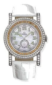 Omega - 5776.71.56 Museum Collection N° 1 "Pilots 1938" Aquarella Mandarin Garnet
