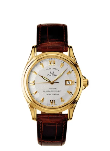 Omega - 5911.31.22 De Ville Co-Axial 37.5 Yellow Gold / Silver / LTD