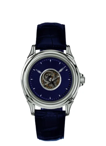 Omega Omega - 5920.80.03 De Ville Tourbillon White Gold / Blue