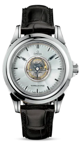 Omega De Ville Tourbillon White Gold / Silver