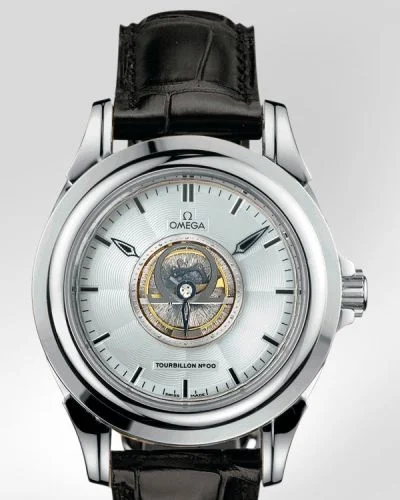Omega Omega - 5923.30.32 De Ville Tourbillon White Gold / Silver