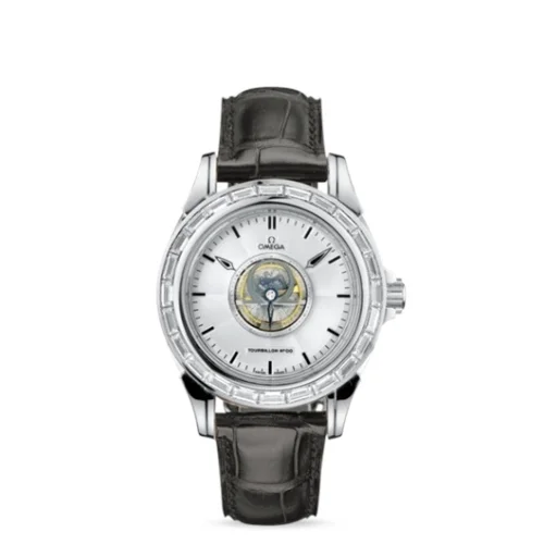Omega Omega - 5924.30.32 De Ville Tourbillon White Gold / Baguette