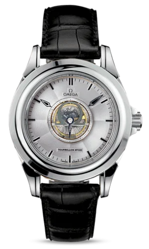 Omega De Ville Tourbillon Platinum / Silver