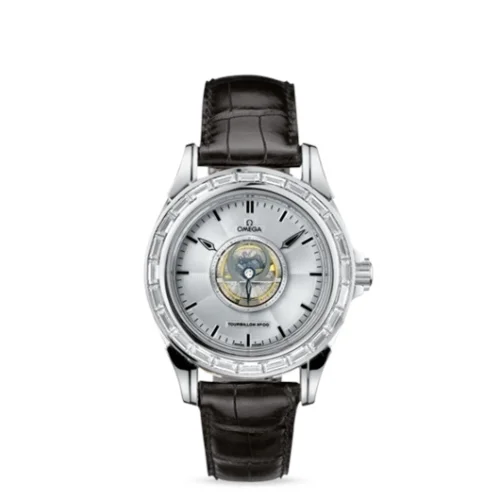 Omega Omega - 5944.40.31 De Ville Tourbillon Platinum / Baguette / Silver