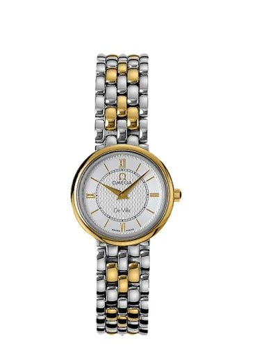 Omega De Ville Classic Quartz 33 Stainless Steel / Yellow Gold / Silver / Bracelet