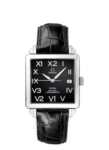Omega - 7801.50.31 De Ville Byzantium Co-Axial 33.4 Co-Axial Stainless Steel / Black