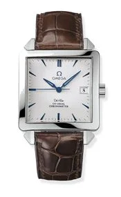 Omega - 7803.30.32 De Ville Byzantium Co-Axial 33.4 Co-Axial Stainless Steel / White / Almada