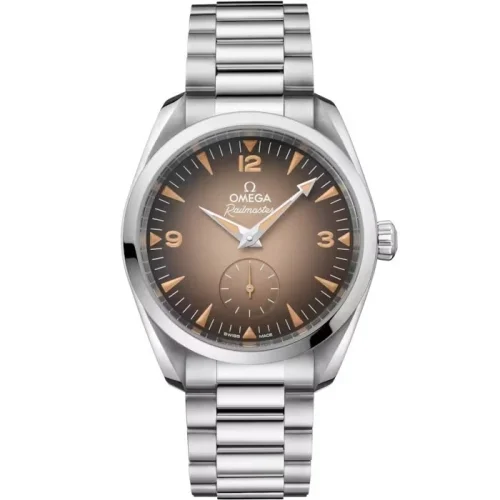 Omega Omega - 235.10.38.20.13.001 Railmaster Omega Co-Axial Master Chronometer Small Seconds 38 Stainless Steel / Beige Gradient / Bracelet