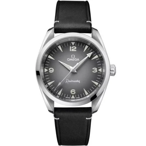 Omega - 235.12.38.20.06.001 Railmaster Omega Co-Axial Master Chronometer 38 Stainless Steel / Grey Gradient
