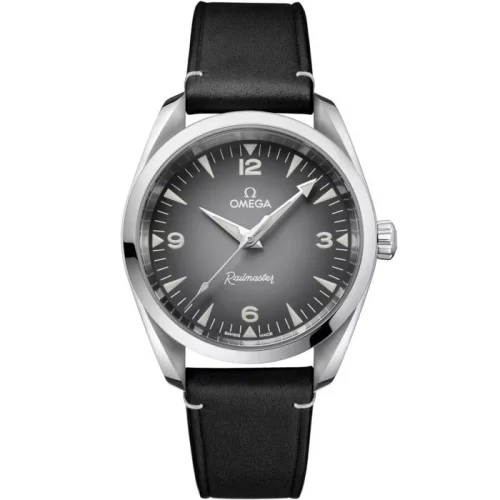 Omega Omega - 235.12.38.20.06.001 Railmaster Omega Co-Axial Master Chronometer 38 Stainless Steel / Grey Gradient