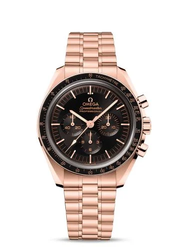 Omega - 310.60.42.50.01.001 Speedmaster Professional Moonwatch 3861 Sedna Gold / Black / Bracelet