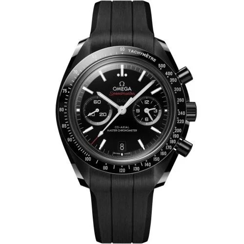 Omega - 310.92.44.51.01.004 Speedmaster Moonwatch Co-Axial Master Chronometer Dark Side of the Moon / Rubber