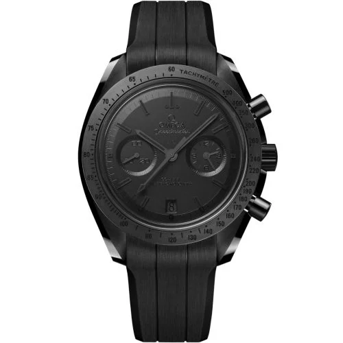 Omega - 310.92.44.51.01.005 Speedmaster Moonwatch Co-Axial Master Chronometer Dark Side of the Moon Black Black / Rubber