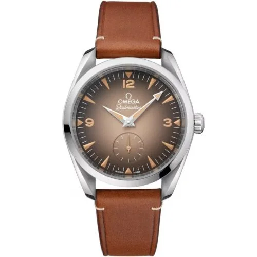 Omega Railmaster Omega Co-Axial Master Chronometer Small Seconds 38 Stainless Steel / Beige Gradient