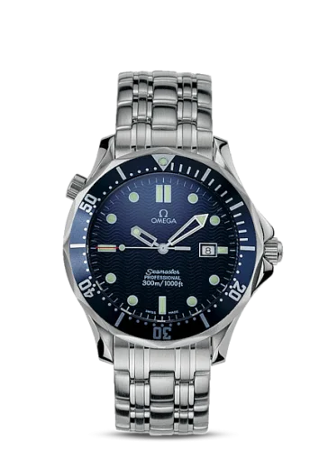 Omega - 2541.80.00 Seamaster Diver 300M Quartz 41 Stainless Steel / Blue / Bracelet / James Bond