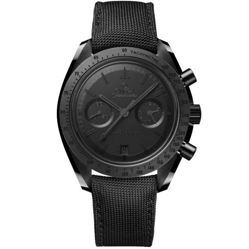 Omega - 310.92.44.51.01.003 Speedmaster Moonwatch Co-Axial Master Chronometer Dark Side of the Moon Black Black / Fabric