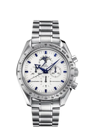 Omega Omega - 3575.20.00 Speedmaster Professional Broad Arrow Moonphase Stainless Steel / Ivory / Bracelet