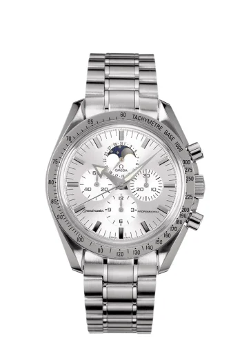 Omega Speedmaster Professional Broad Arrow Moonphase Stainless Steel / Silver / Bracelet