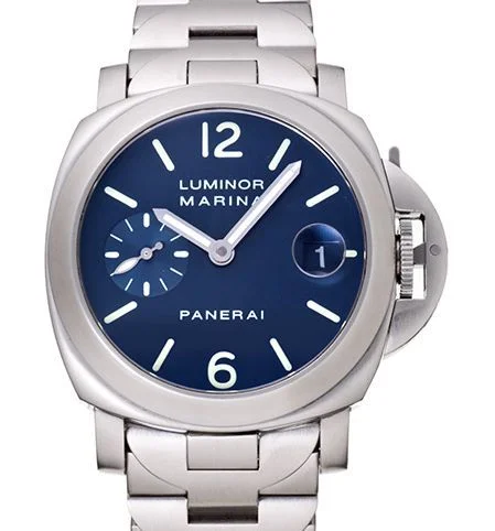 Panerai - PAM00069 Luminor Marina Automatic 40mm Bracelet Blue