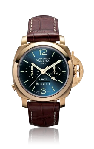 Panerai Panerai - PAM00277 Luminor 1950 8 Days GMT Monopulsante Pink Gold