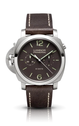 Panerai Luminor 1950 Chrono Monopulsante Left-Handed 8 Days Titanio