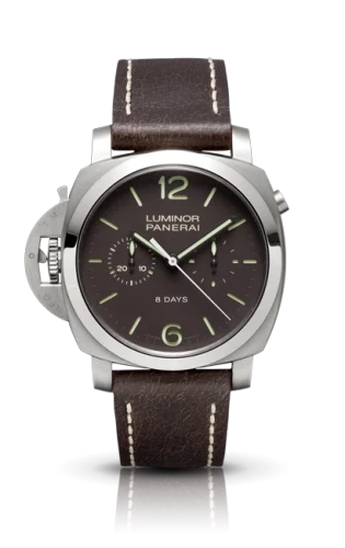 Panerai Panerai - PAM00345 Luminor 1950 Chrono Monopulsante Left-Handed 8 Days Titanio