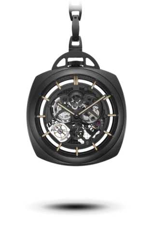 Panerai - PAM00446 Pocket Watch Tourbillon GMT Ceramica