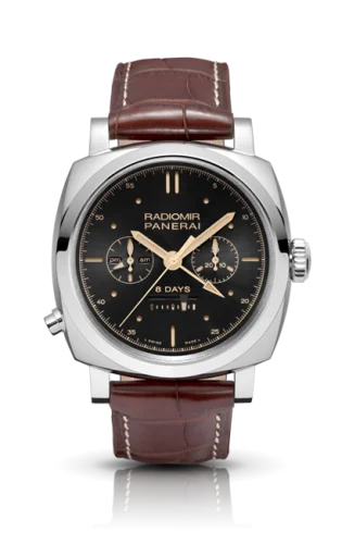 Panerai - PAM00503 Radiomir 1940 Chrono Monopulsante Left-Handed 8 Days Oro Bianco