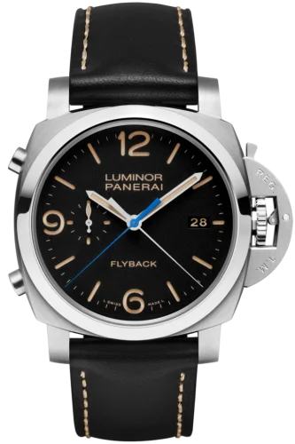 Panerai - PAM00524 Luminor 1950 44 3 Days Chrono Flyback Automatic Stainless Steel / Black