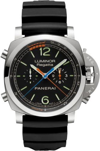 Panerai Luminor 1950 47 Regatta 3 Days Chrono Flyback Automatic Titanium / Black