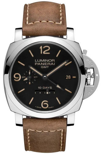 Panerai - PAM00533 Luminor 1950 44 10 Days GMT Automatic Stainless Steel / Black