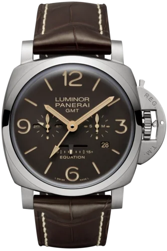 Panerai Panerai - PAM00656 Luminor 1950 47 Equation Of Time 8 Days Titanium / Brown