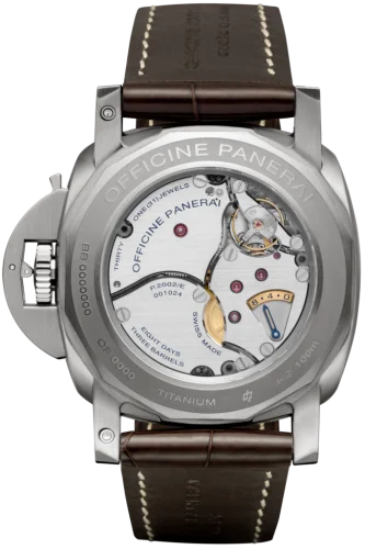 Panerai Panerai - PAM00656 Luminor 1950 47 Equation Of Time 8 Days Titanium / Brown