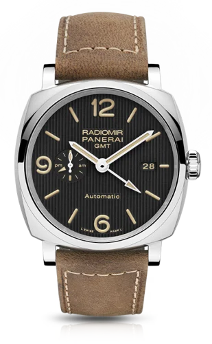 Panerai Panerai - PAM00657 Radiomir 1940 45 3 Days GMT Automatic Stainless Steel / Black -Tuxedo