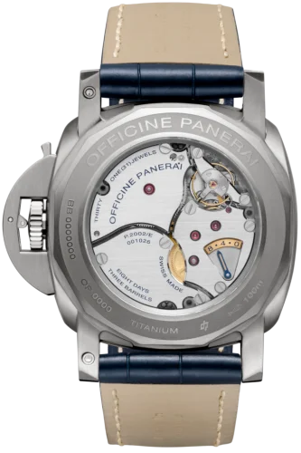 Panerai Panerai - PAM00670 Luminor 1950 47 Equation Of Time 8 Days Titanium / Blue