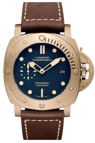 Panerai - PAM00671 Luminor Submersible 1950 3 Days Automatic Bronzo Blue