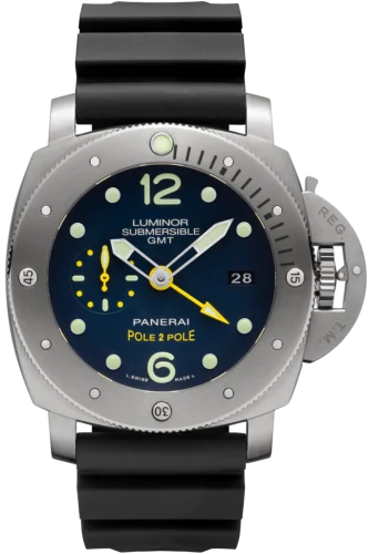 Panerai Luminor Submersible 1950 3 Days GMT Automatic Titanio Pole 2 Pole