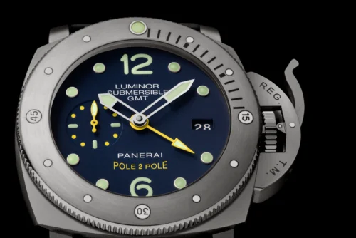 Panerai Panerai - PAM00719 Luminor Submersible 1950 3 Days GMT Automatic Titanio Pole 2 Pole