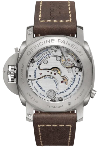 Panerai Panerai - PAM00737 Luminor 1950 Chrono Monopulsante 8 Days GMT Titanio / Green