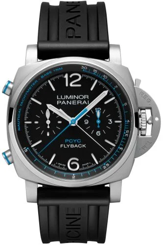 Panerai - PAM00764 Luminor 1950 44 PCYC Chrono Flyback Automatic Titanium / Black