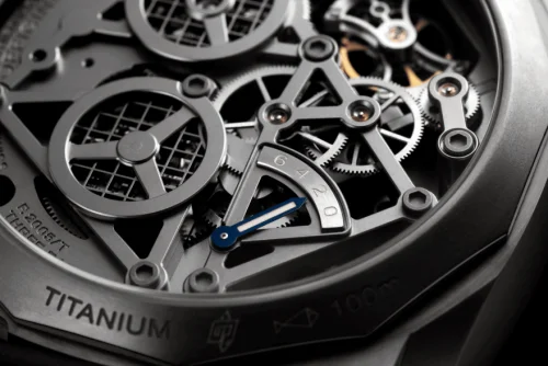 Panerai Panerai - PAM00767 Luminor 1950 Tourbillon GMT Titanio Lo Scienziato Blue