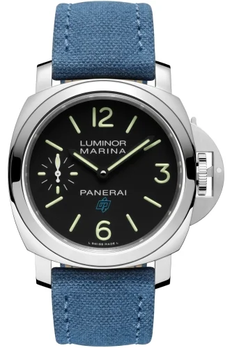 Panerai Panerai - PAM00777 Luminor Marina Logo 3 Days Black / Blue OP