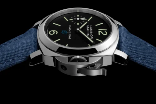 Panerai Panerai - PAM00777 Luminor Marina Logo 3 Days Black / Blue OP