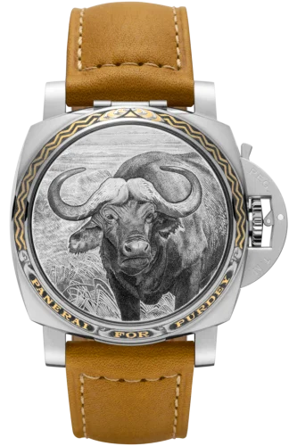 Panerai - PAM00855 Luminor 1950 3 Days Automatic Acciaio Sealand for Purdey Buffalo