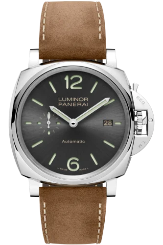 Panerai - PAM00904 Luminor Due 42 3 Days Date Stainless Steel / Grey