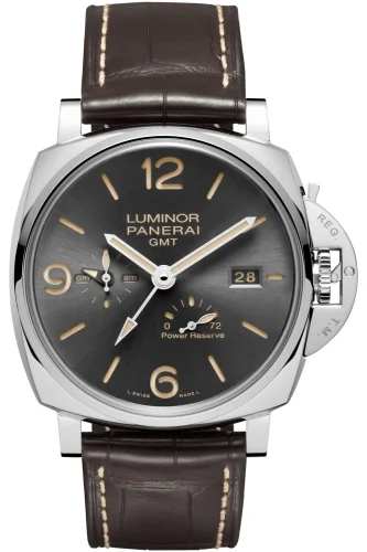 Panerai Panerai - PAM00944 Luminor Due 45 3 Days GMT Power Reserve Automatic Stainless Steel / Grey