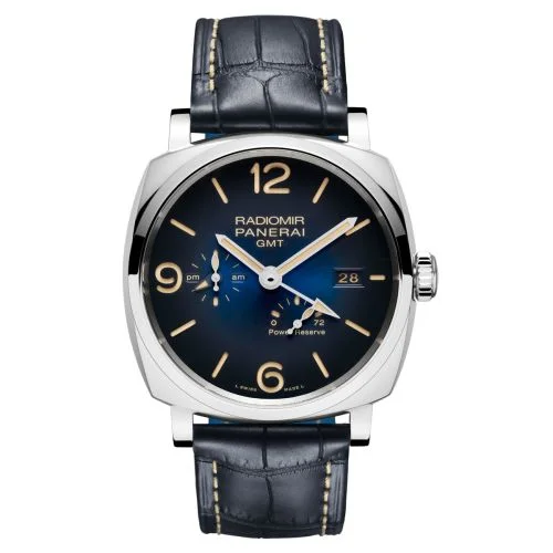Panerai Radiomir 1940 GMT Power Reserve Stainless Steel / Blue / Mediterraneo