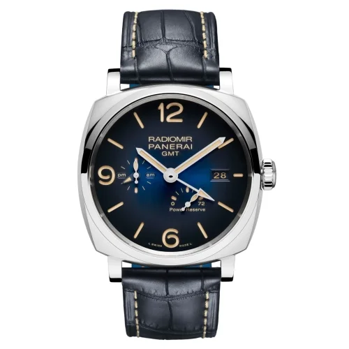 Panerai Panerai - PAM00946 Radiomir 1940 GMT Power Reserve Stainless Steel / Blue / Mediterraneo