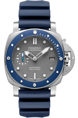 Panerai - PAM00959 Luminor Submersible 42 3 Days Automatic Acciaio Blue Ceramic / Shark Grey